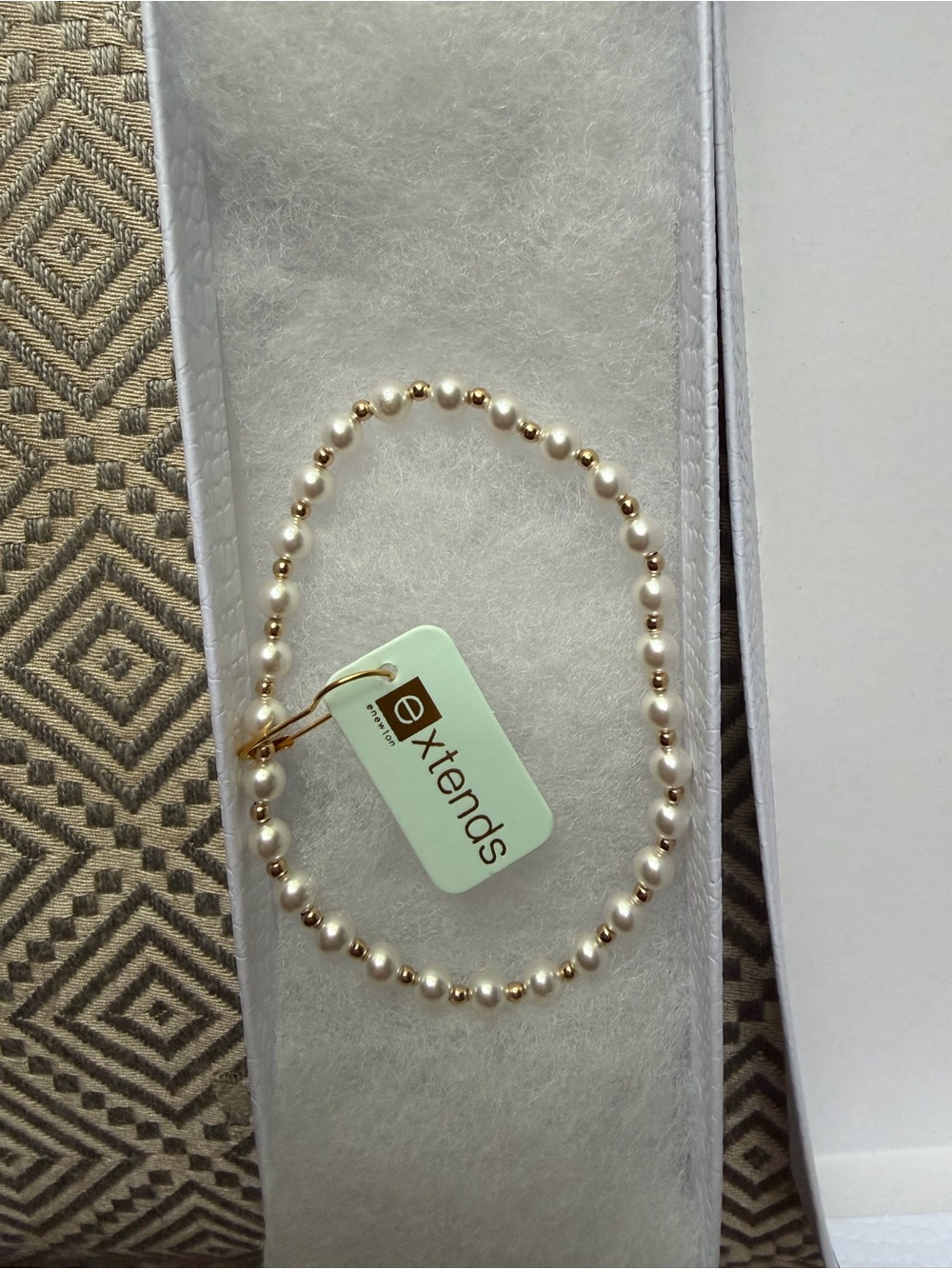 ENewton Gold and Pearl Bead Bracelet - Elegant Women's Jewelry NWT